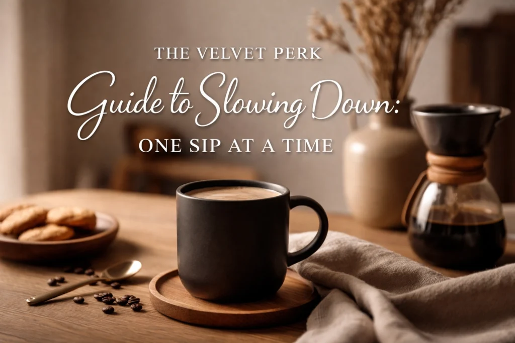 The Velvet Perk Guide to Slowing Down: One Sip at a Time aqfvltuzrkm