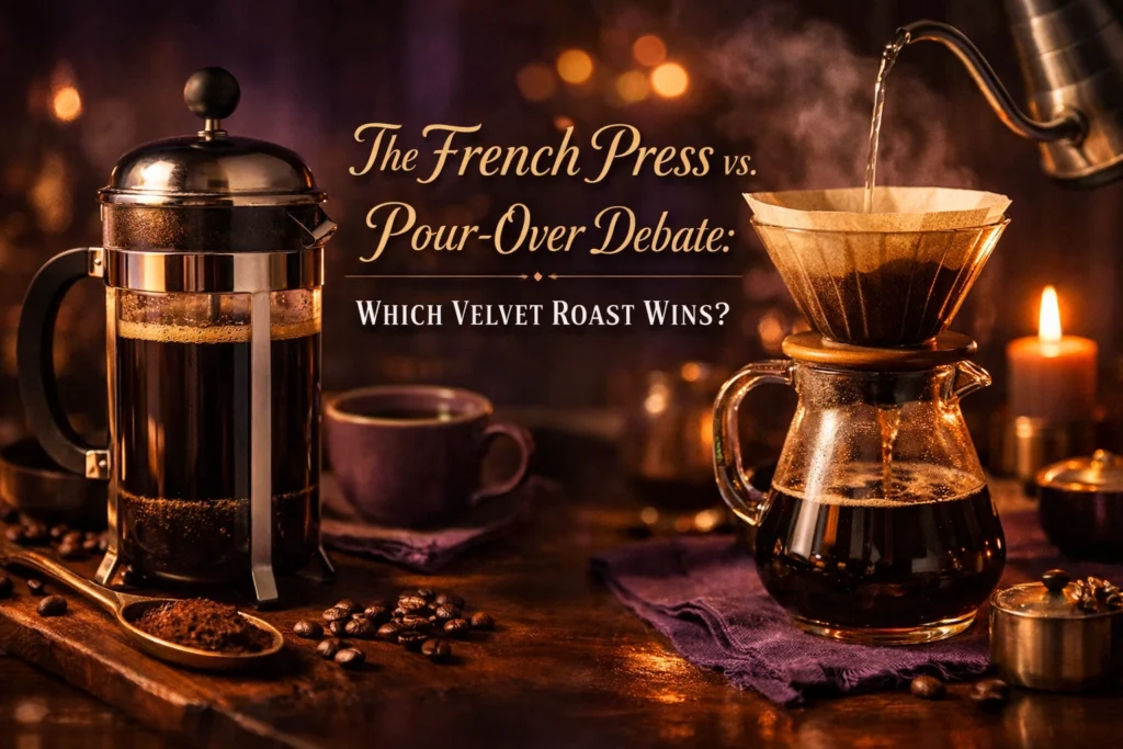 The French Press vs. Pour-Over Debate: Which Velvet Roast Wins? w0 elql0zci